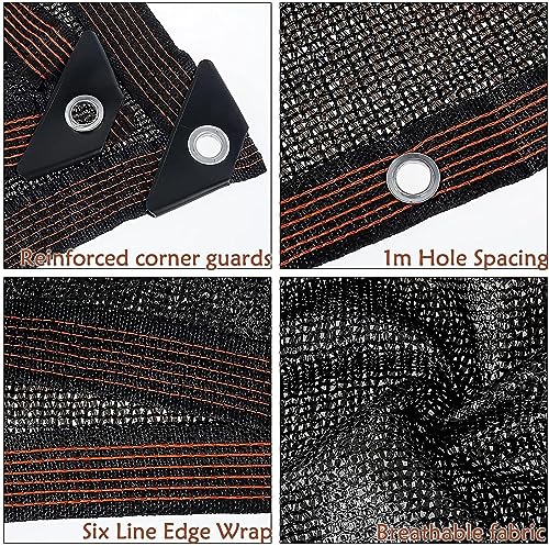 Filet de protection UV 5x7m pour jardin et terrasse