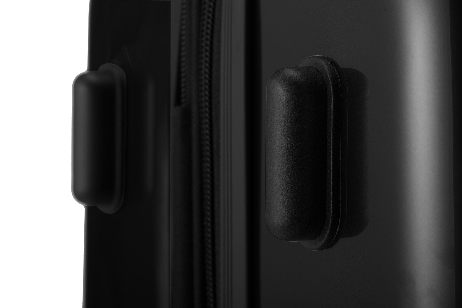 HAUPTSTADTKOFFER - Alex - Maleta Rígida Equipaje Mediano, Trolley con 4 Ruedas multidireccional, 65 cm, 74 litros, Colore Nero