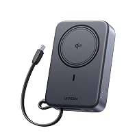 UGREEN Zapix Qi2 15W Batteria Esterna Magsafe 20000mAh Power Bank USB C 30W