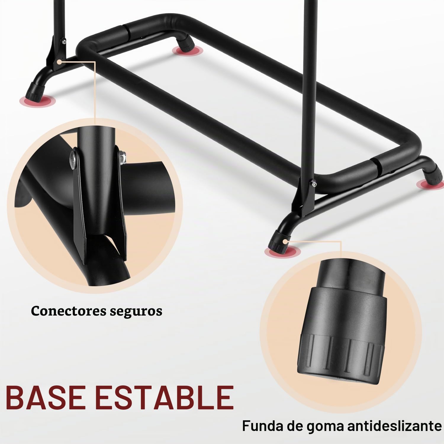 CAHAYA Soporte de exhibición para guitarras Multi Guitarra de Suelo para Guitarras Acústicas y Bajos Eléctricos