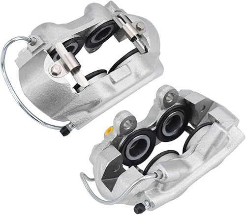 Miniatura 4 de MAYASAF 184401 184400 Pinza de freno de disco delantero para Ford Mustang 1965 1966, nuevo conjunto de pinza de disco (delantero izquierdo y derecho)