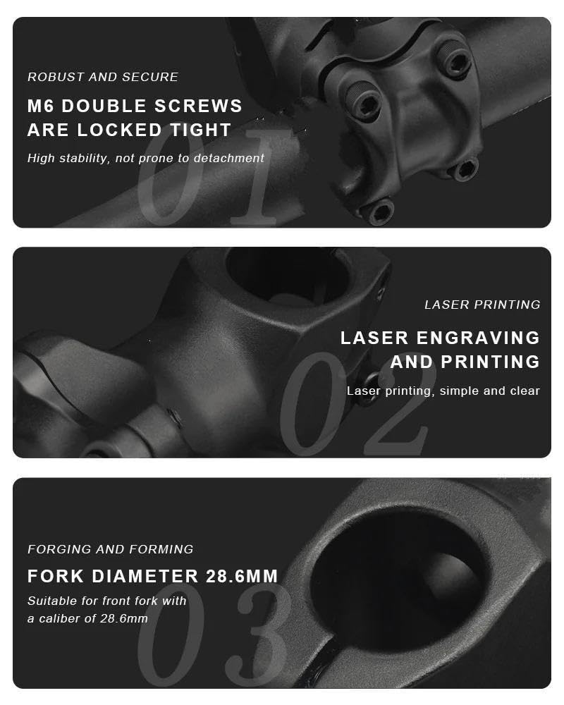 Mostek rowerowy Wspornik kierownicy rowerowej 28,6 przedni widelec 31,8 mm rower górski 7 stopni 60 mm długość części rowerowe