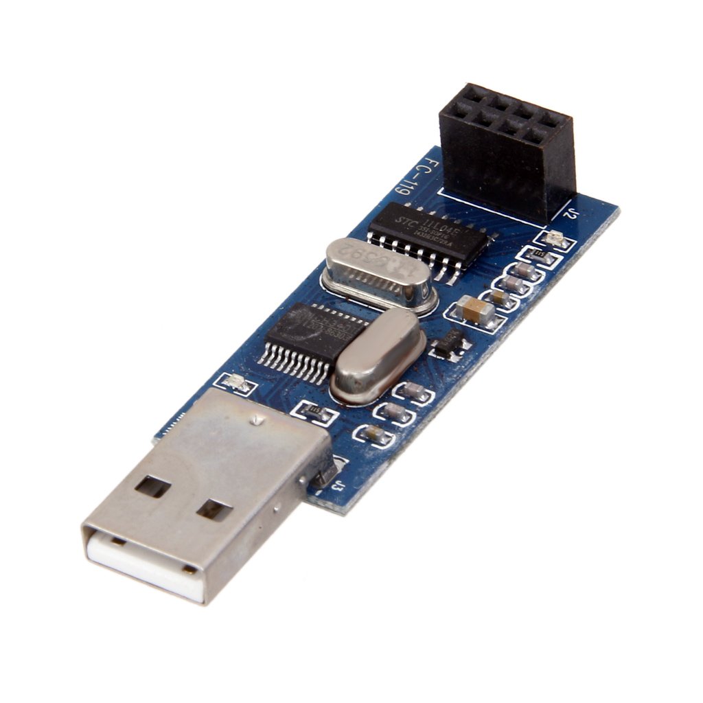imported nrf24l01 a serial port to usb wireless data transceiver module