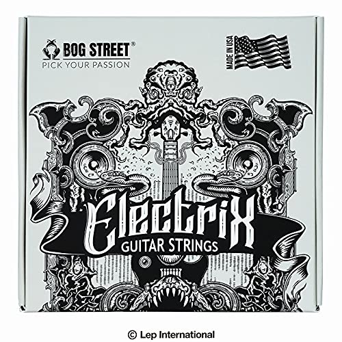 Bog Street Uncoated Electric Guitar Strings 10/46 Bright Light エレキギター弦