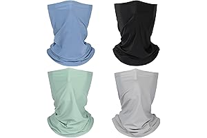 Summer Cooling Neck Gaiter Face Mask Balaclava for Outdoor Sports