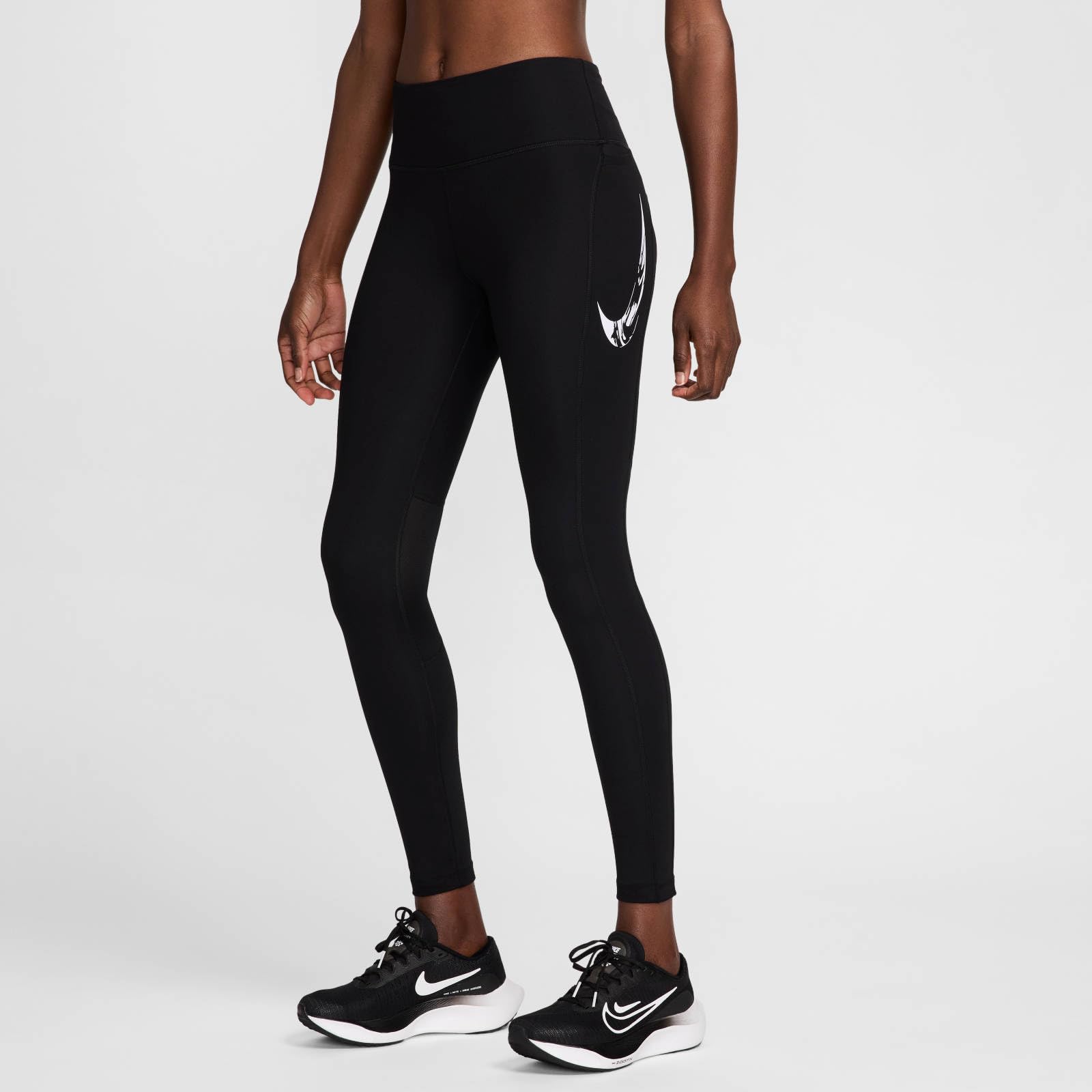 Nike Nike Fast 7/8-lauf-leggings Mit Mittelhohem Bund Für Damen - Mallas para Correr 7/8 Mujer