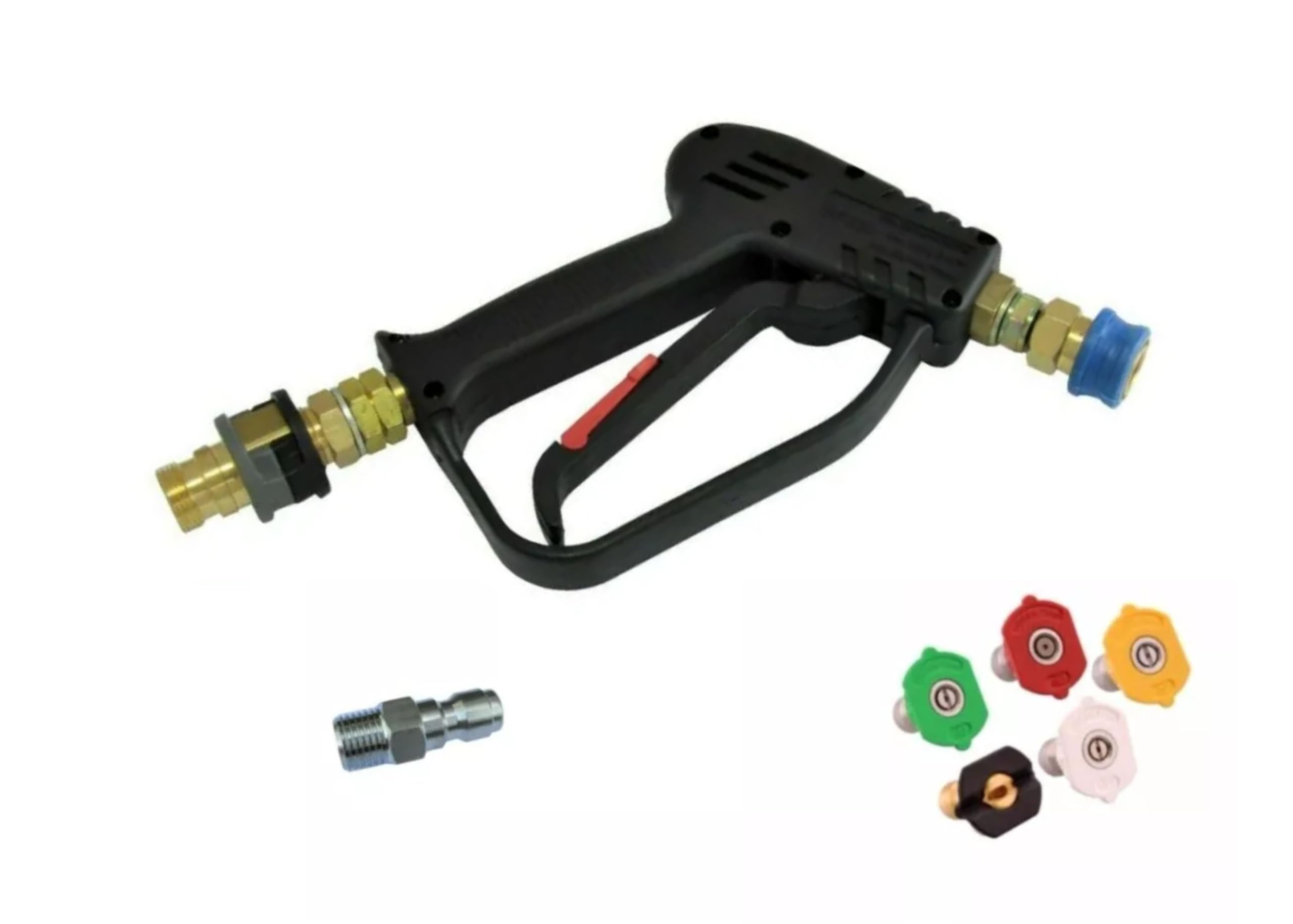 PressureWasherPartsUK HP280 Trigger Compatible to Fit Karcher Easy!Force HD & HDS & 11.6mm Q/R & 5 Nozzles