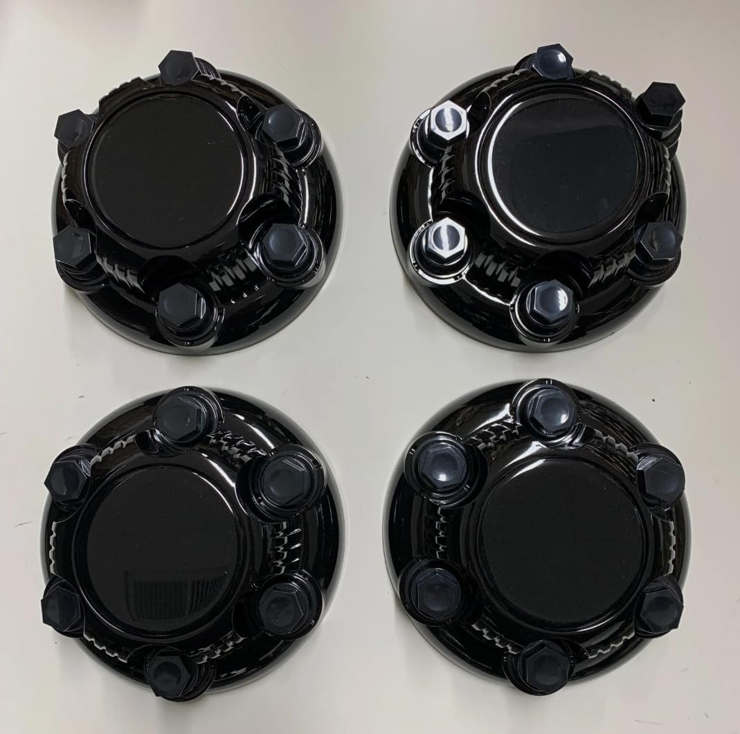4pcs for Chevy Silverado 1500 1500 2500 3500 HD-Replacement Tahoe Avalanche,6 Lugs Hub Center Cap 7-1/4" Chrome #15067580#15067578 OEM (US-Silver)