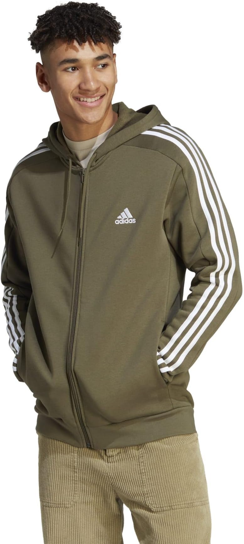 olive adidas sweatshirt