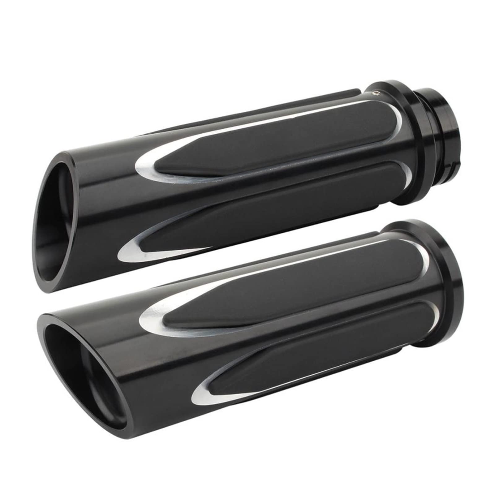 Manopole Moto Da 25mm CNC Soft Touch Comfort Impugnatura Manubrio Per Har&ley Touring Sportster 883 1200 XL Dyna Softail VRSC Manopole manubrio