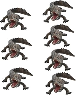 Toddmomy Modelo De Crocodilo Simulado De 7 Peças Brinquedos De Carro Para Crianças Brinquedos Educativos Modelo De Carro Carros De Plástico Crocodilo Estatueta De Animais Brinquedos