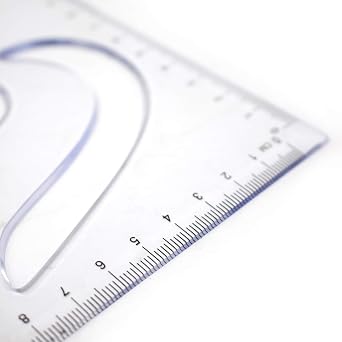 Artway Plastic Set Square Pack (2) - 45 & 60 degree angles