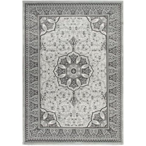 Bravich Vintage Grey Area Rug 60 x 110cm Cover