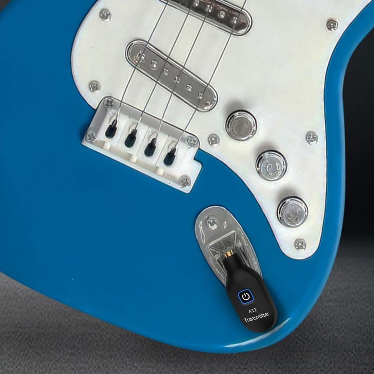 Ubric 1 Satz A12 Wireless Guitar System, 2,4GHz 2 Modi, für Gitarre, Bass, Geige, Keyboard