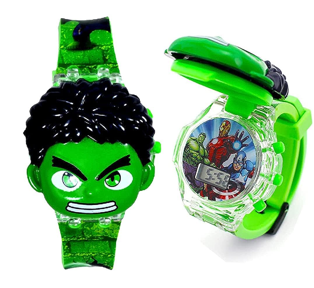 ALNA-TURA Watch for Kids Digital LED Boys Watch Hulk Avegers Childrens Watches for Kids Boys Best Digital Watch for Kids Boys, Stylish Glowing Light Music Child Watch for boys 3 to 12 Years. (B0CFHRRS7R) Amazon Price History, Amazon Price Tracker