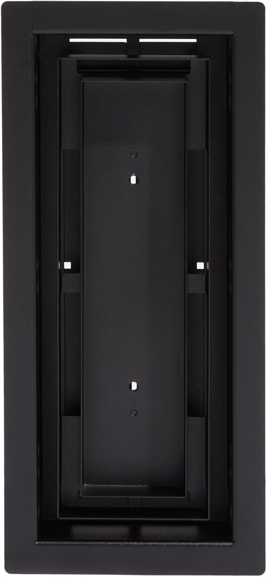 Framed Floor Vent [Luxe+], Steel HVAC Air Return Register Cover, Customizable Adjustable Increased Airflow Solution for Home Floor, 15-Min DIY Install, Damper Included – 4"x10" – Matte Black