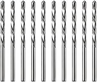 10pcs Gypsum Board Cutout Bit Set - 5/32 Inch Guide Pole Rotary Router Tool Bit - HSS Drywall Cutting Saw Bit