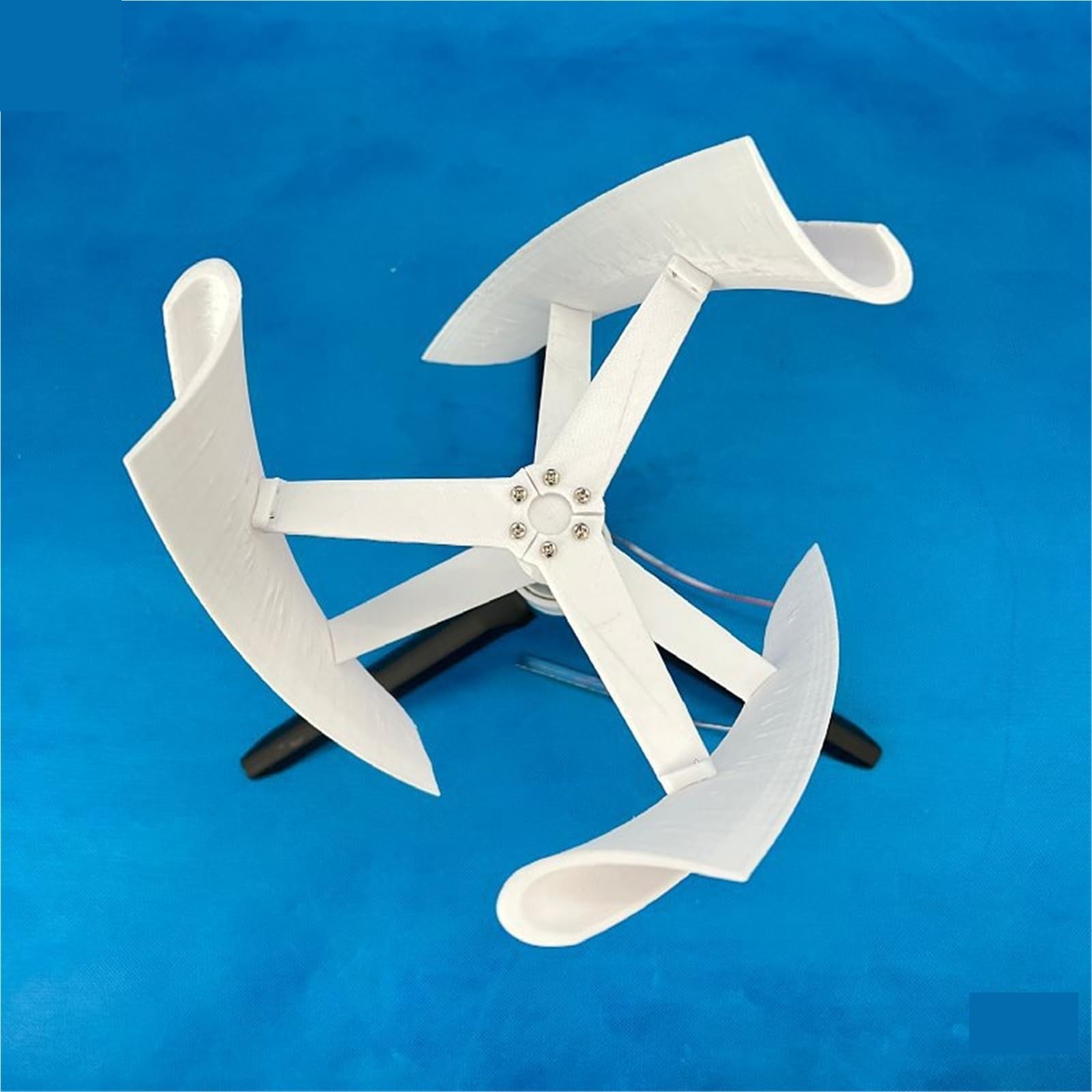 Generador de viento, Generador sin escobillas de eje vertical, viento en miniatura 25 W y 15 V,para el hogar barco marino