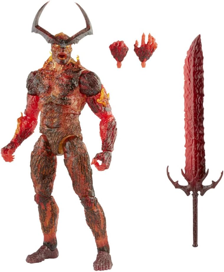 Bеѕt Cуbеr Dеаlѕ 🔥 Marvel Hasbro Legends Series 13 Action Figure Toy Surtur, Infinity Saga Character, Premium Design, Figure and 3 Accessories Hоttеѕt Sаlе Marvel Hasbro Legends Series 13 Action Figure Toy Surtur, Infinity Saga Character, Premium Design, Figure and 3 Accessories