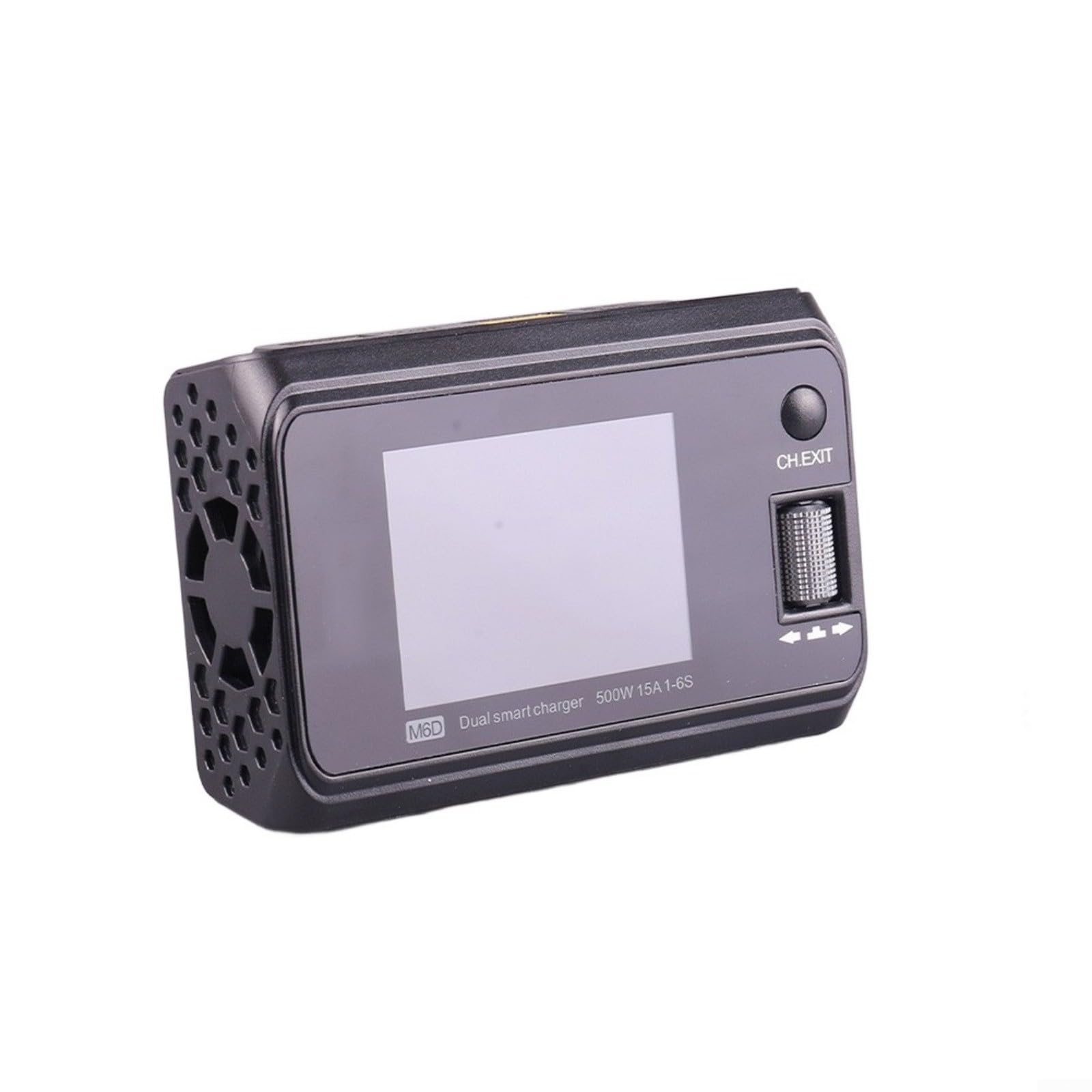Balance M6D de doble canal 500W para cargador para baterías 6S, carga rápida con refrigeración optimizada y puerto USB (C)
