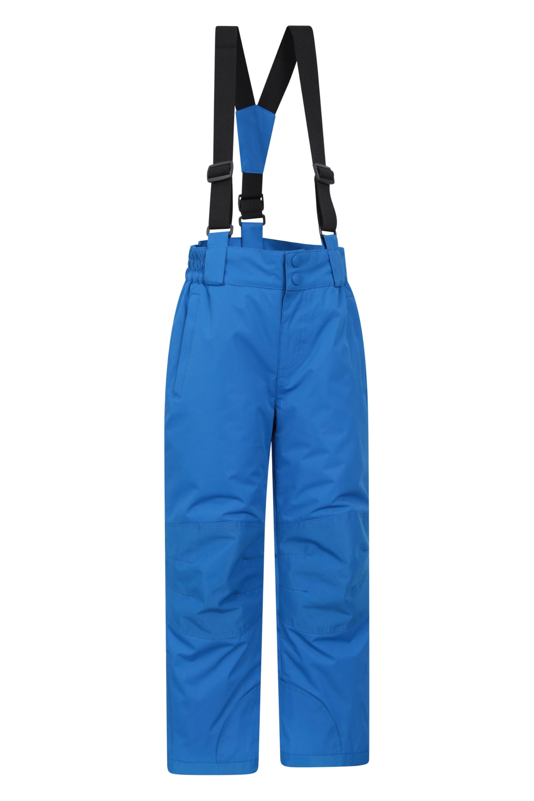 Mountain Warehouse Pantalon de Ski Raptor Enfants Résistant à la Neige Bretelles Amovibles Genoux renforcés