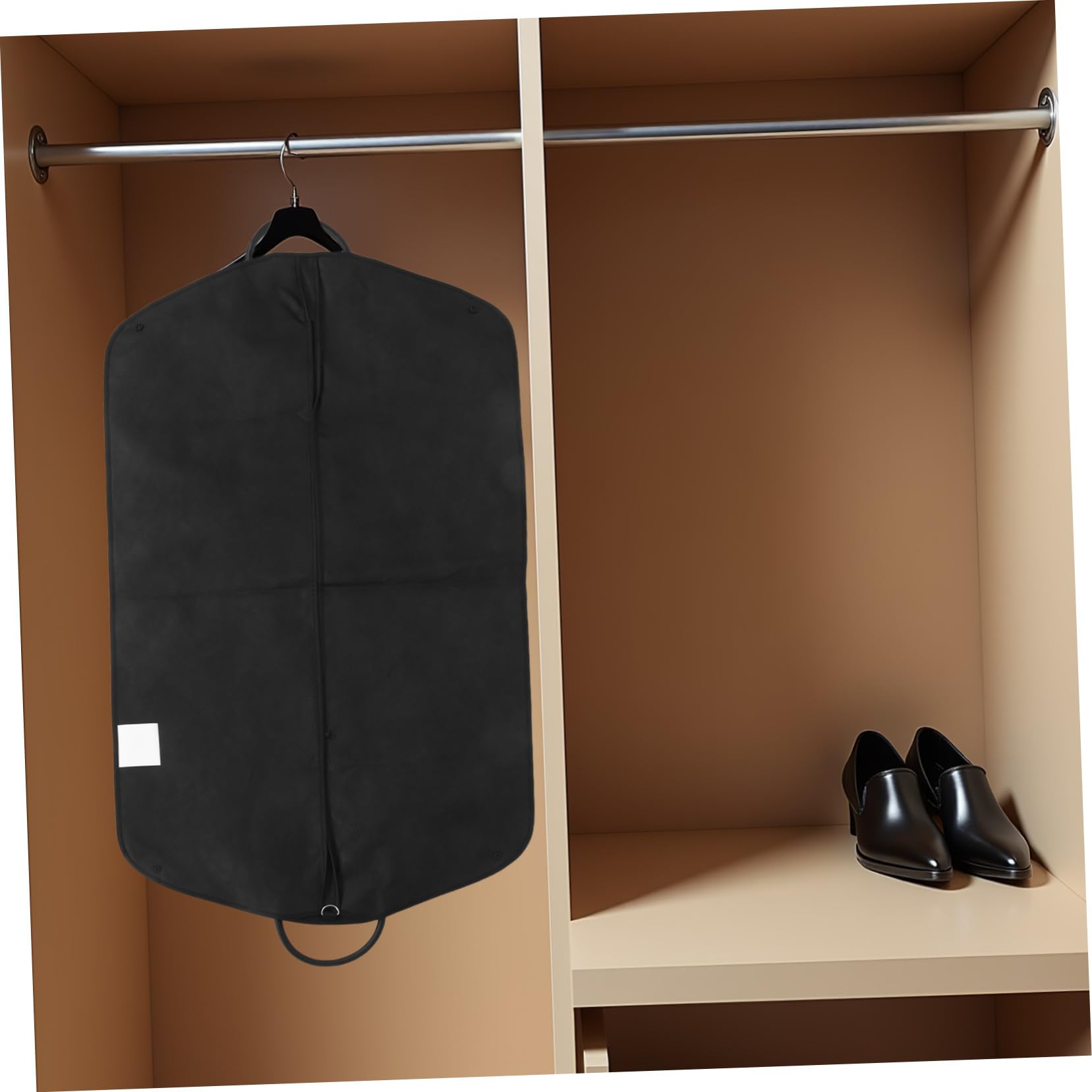 KOMBIUDA 2 Piezas Funda para Ropa No Tejida con Cremallera Bolsa Protectora para Trajes Abrigos y Vestidos Transpirable y Antipolvo para Viajes y Armario