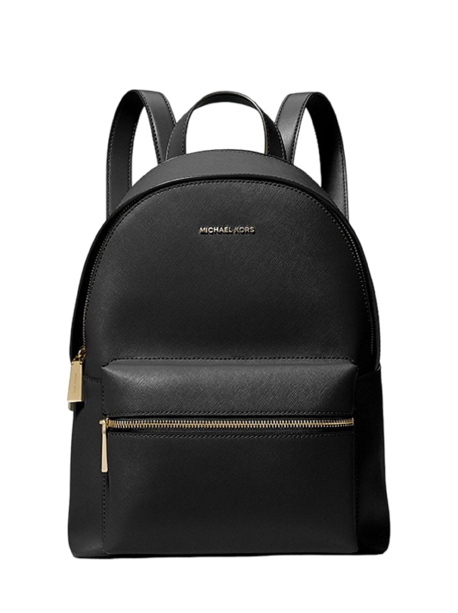 Michael Kors Sally Medium 2-In-1 Logo Backpack (Black)