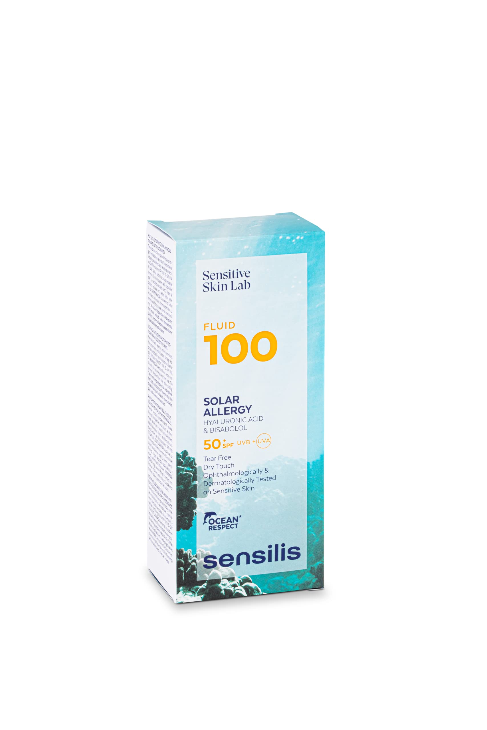 Sensilis, Ultrafluid 100 Solar Allergy, Anti-Aging Protection with hyaluronic Acid and Vitamin E, restores - Image 2