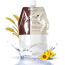 Collag&egrave;ne Traitement des Cheveux Deep Repair Apr&egrave;s-Shampooing Huile d'Argan K&eacute;ratine Traitement des Cheveux Pour S&eacute;ch&eacute; Endommag&eacute; Boucl&eacute;s Blanchis & Tous Types de Cheveux. 16.9 Oz 500ml