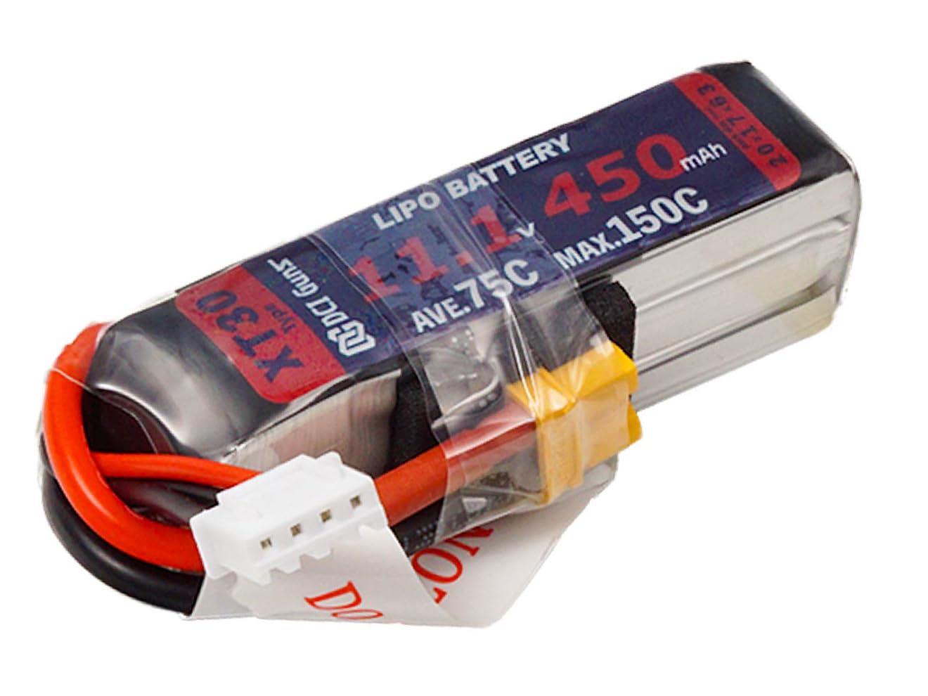 Amazon | DCI Guns 11.1V 450mAh 75C-150C LiPo コンパクトバッテリー