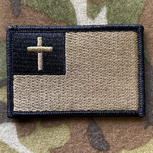 Tactical Christian Flag - Coyote