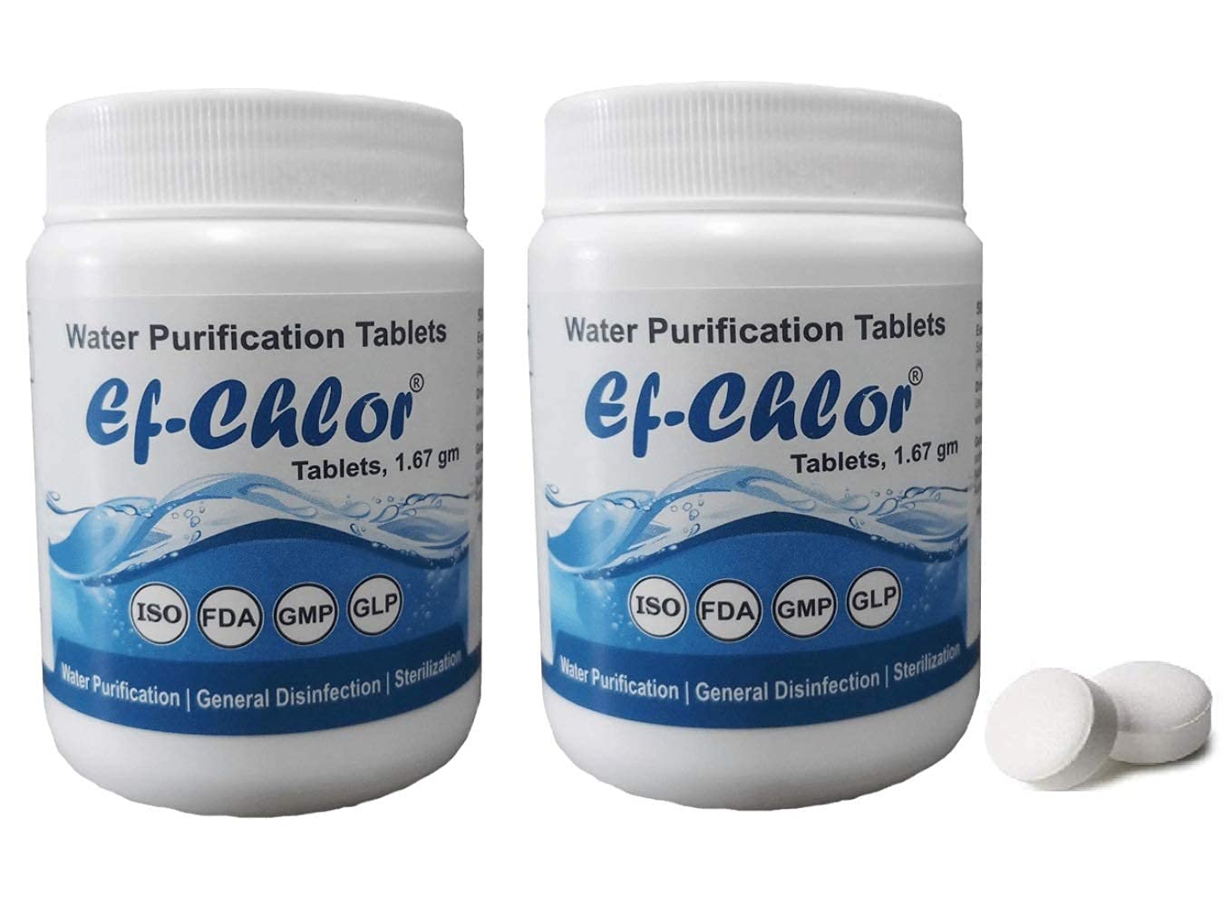Buy EfChlor 1.67gm Water Purification Tablets for Overhead