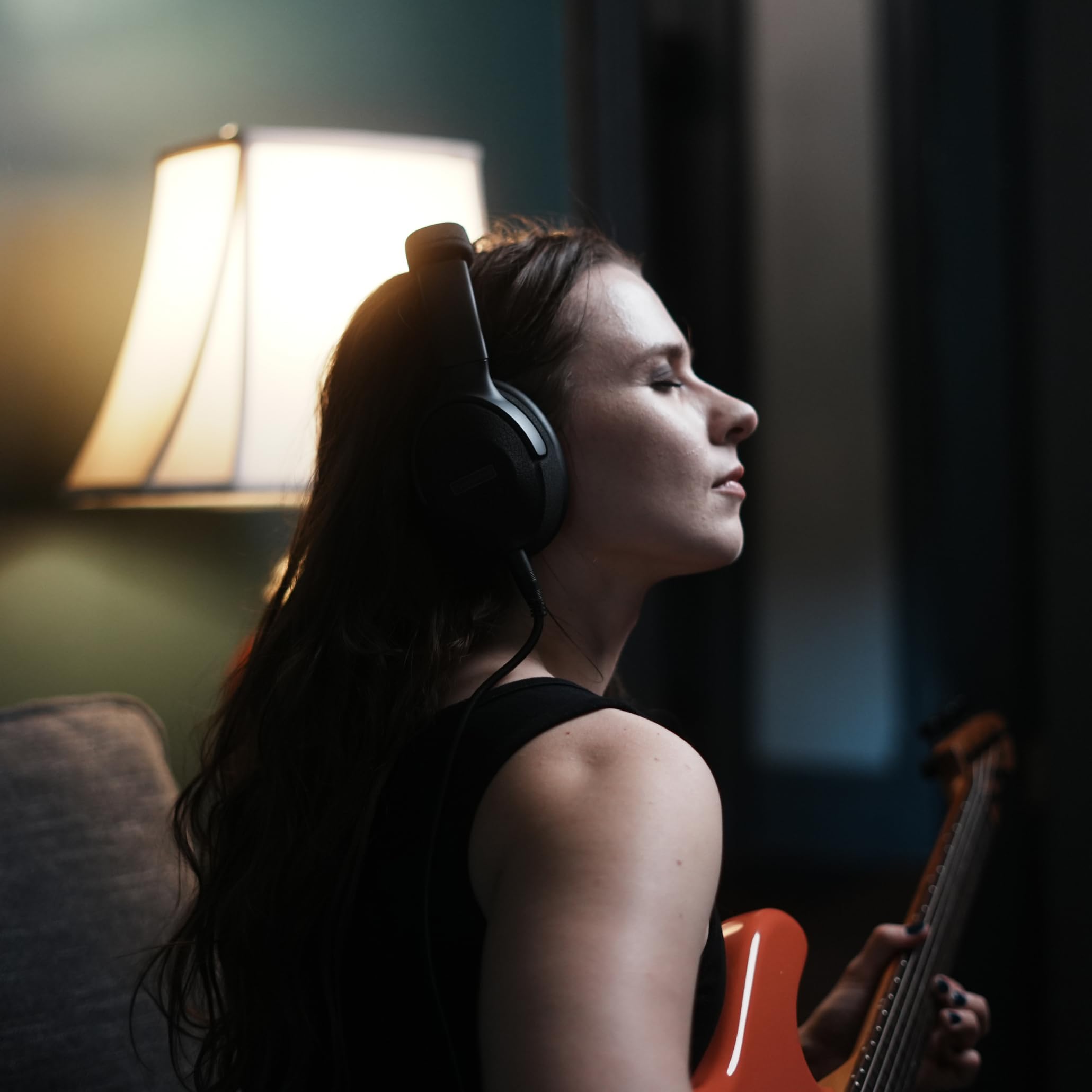 Positive Grid Spark NEO Core – Cuffie Smart Cablate per Chitarra con Driver Audio Personalizzati, Isolamento Acustico, Bluetooth e App con Funzioni IA per Chitarra Elettrica, Acustica e Basso