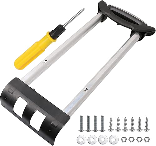 BQLZR 20 pulgadas telescópica extraíble maleta manija para G002 tela equipaje mango reemplazo 3 parte