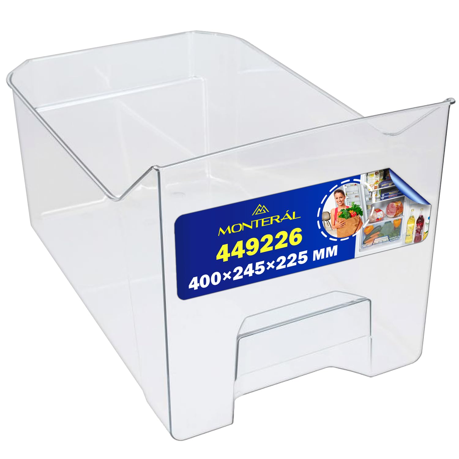Cajon Nevera 400x245x225 mm con Código Original 449226 para Gorenje - Garantía de 10 Años - MONTERAL