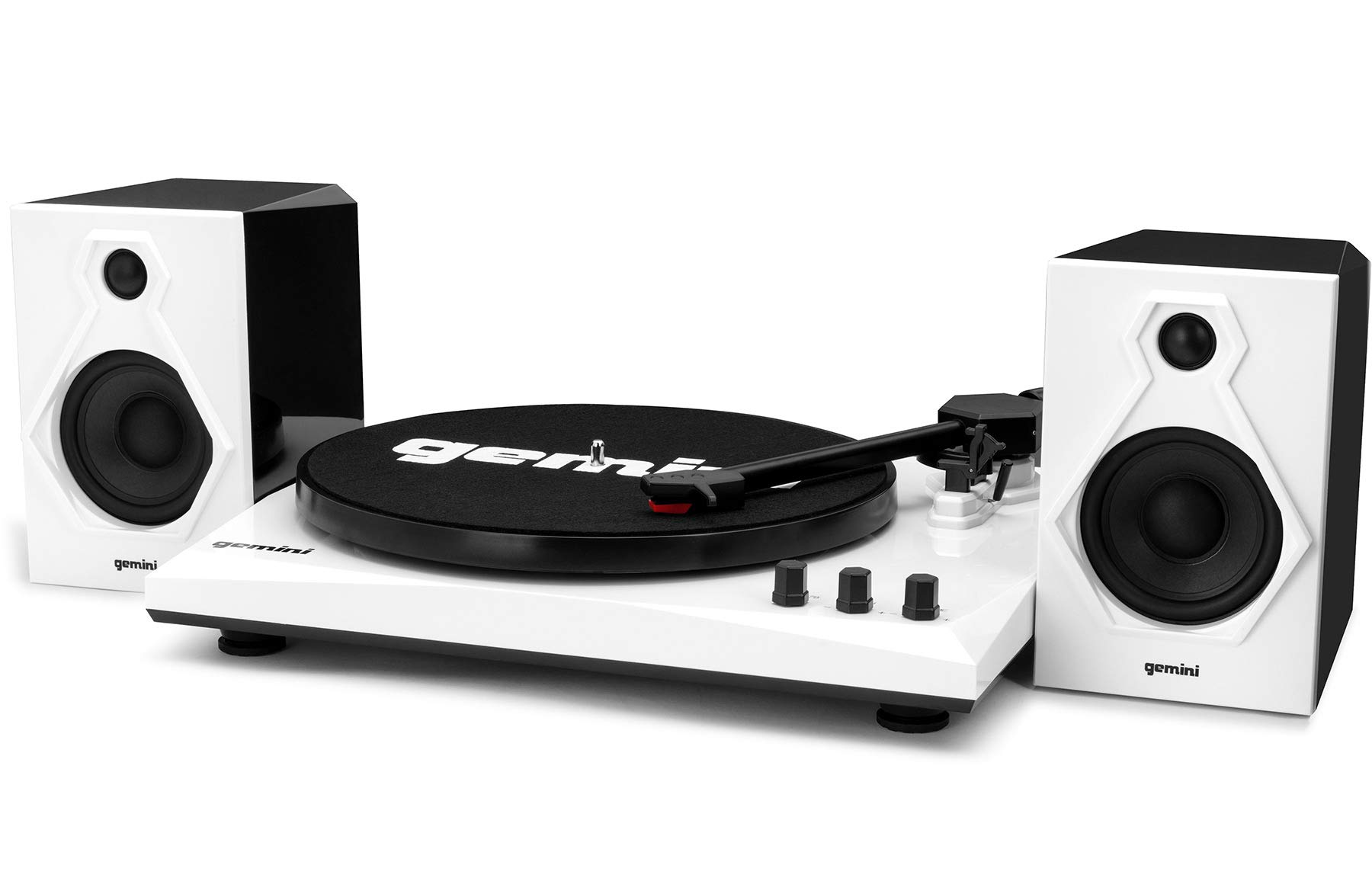 Gemini Sound TT900 Series Stereo Belt Drive Turntable Sound System Set