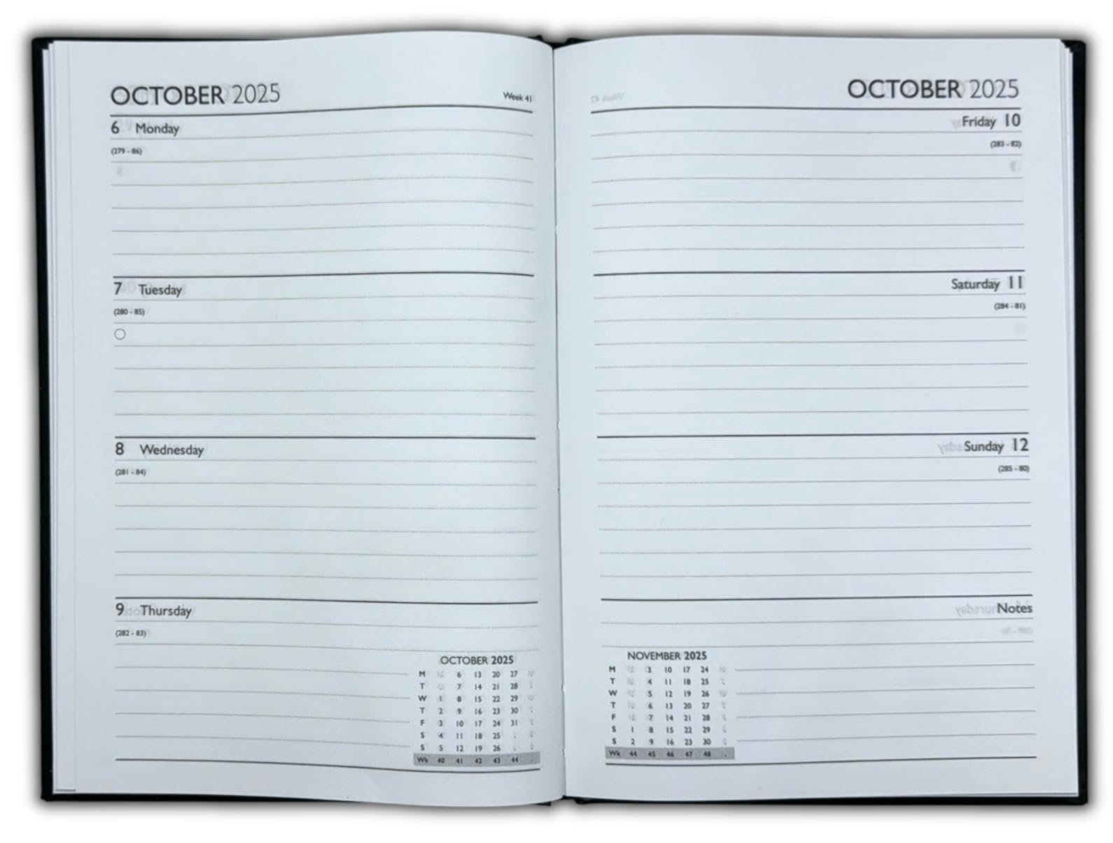 2026-2027 A5 Week to View Academic Diary Mid Year Planner Craft Recycleable, Hello Sun Shine, A5 (148 mm x 210 mm Approx.) - Image 2