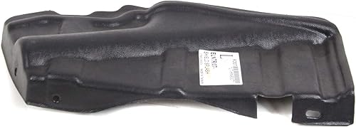 Evan Fischer Protector contra salpicaduras del motor del lado del conductor compatible con Hyundai Elantra 2007-2012, compatible con Kia Forte y