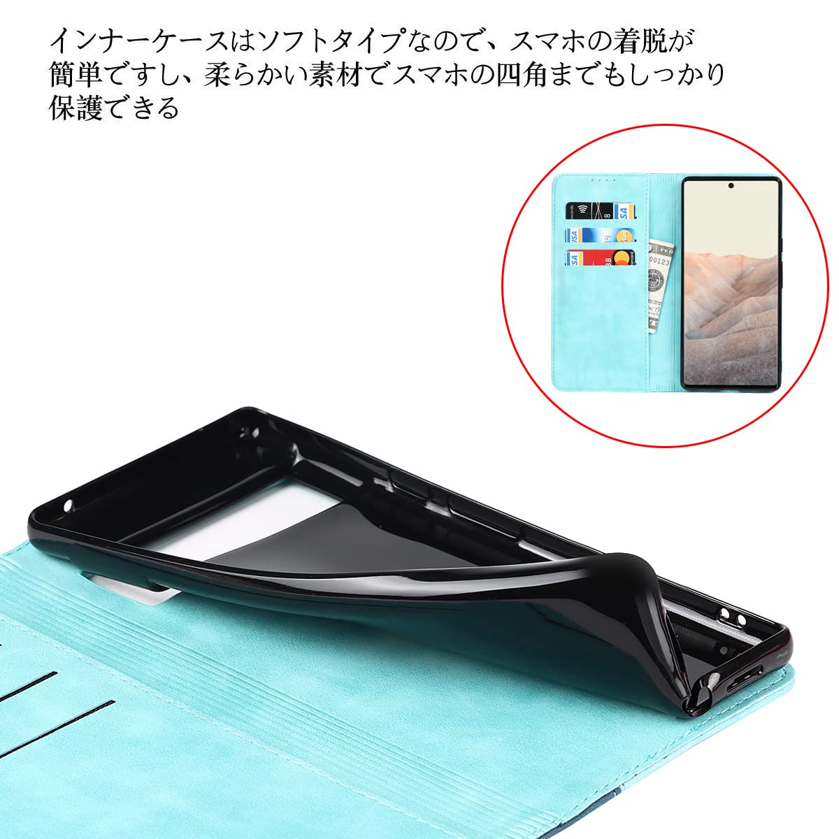 Pixel6 128GB au版 ケース付き Pixel6 128GB au版 ケース付き Pixel6 128GB au版 ケース付き