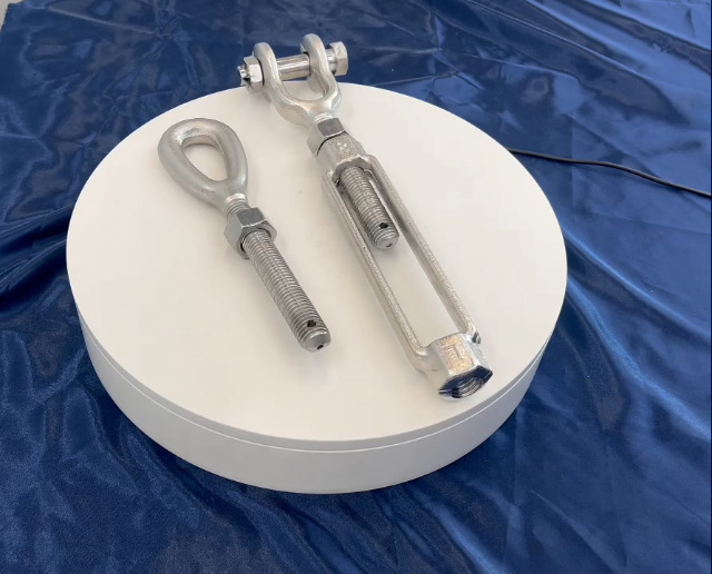 Prolinemax Stainless Steel T316 Drop Forged 1/4" x 4" Jaw Eye Turnbuckle 500 Lbs WLL miniatura 7