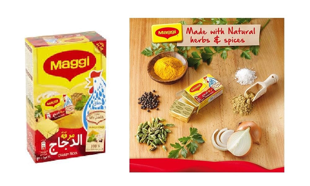 See full amazon price history chart for MAGGI Chicken Stock Cube Seasoning Contains All the Flavour For Your Dish to Be Delicious, and the Aroma Pack of 24 No (480gm) MAGGI Chicken Stock Cube Seasoning Contains All the Flavour For Your Dish to Be Delicious, and the Aroma Pack of 24 No (480gm) (B0CTXP1LQQ) Amazon Price History, Amazon Price Tracker