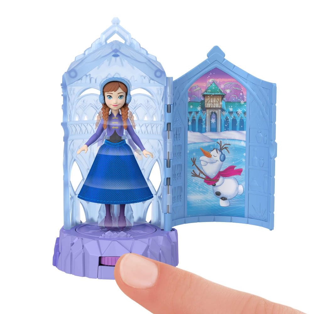 Amazon.com: Disney Frozen, Surprise Spin Ice Castle Toy with 1 3.5