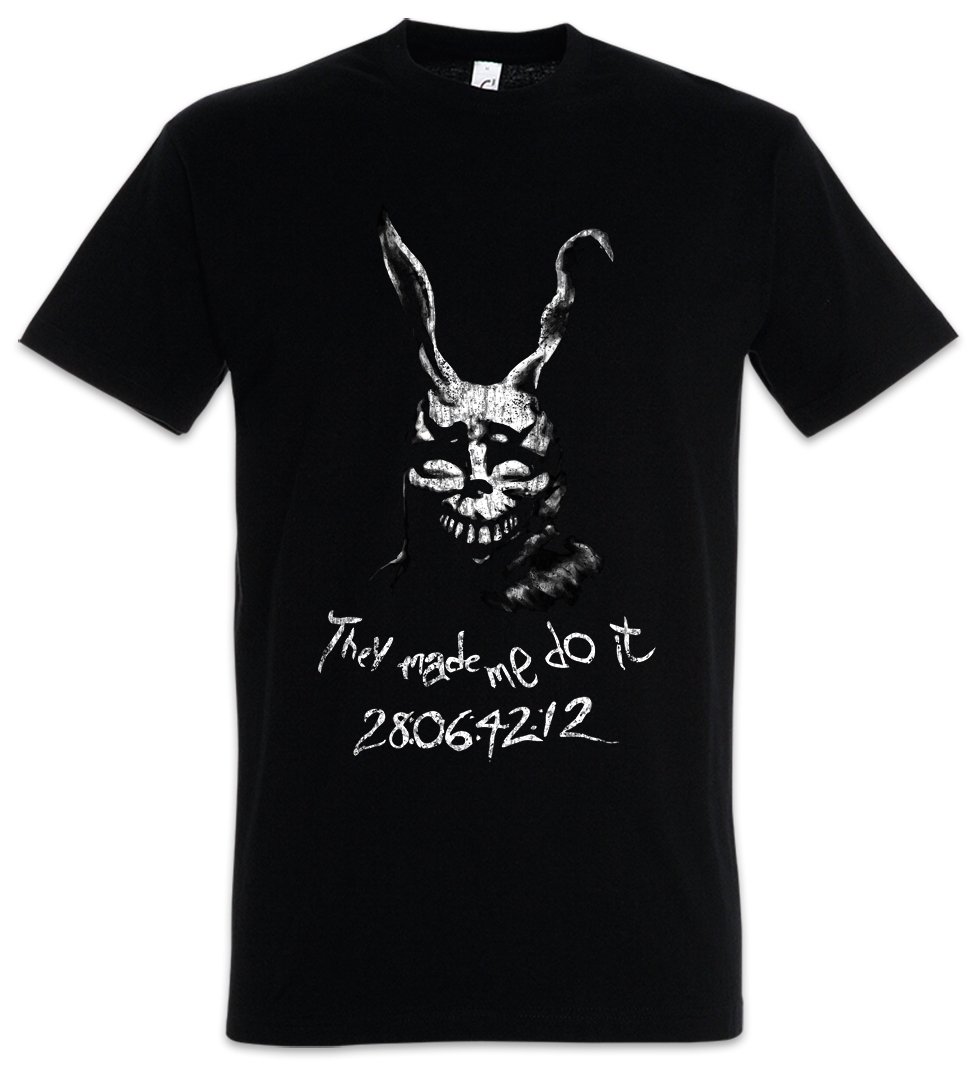 Urban Backwoods Frank The Rabbit Men T-Shirt Black Size M