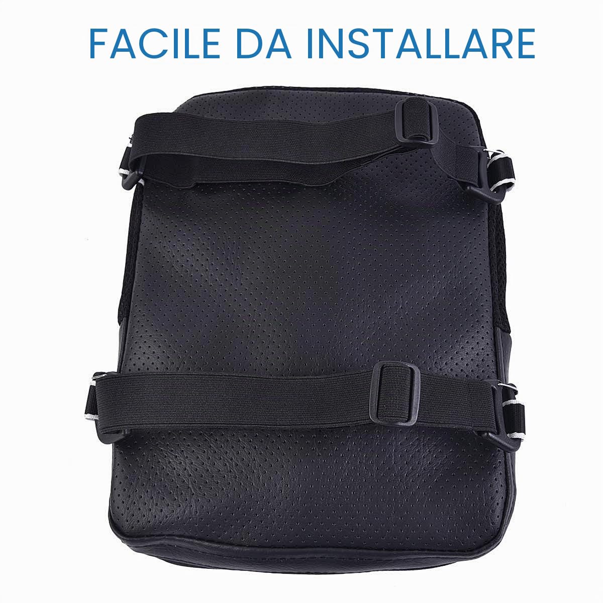 Cuscino Sella Confort Per Moto Aria Tampone Passeggeri Posteriore Indietro Rider, Cuscino del passeggero 11,5 "x 9"