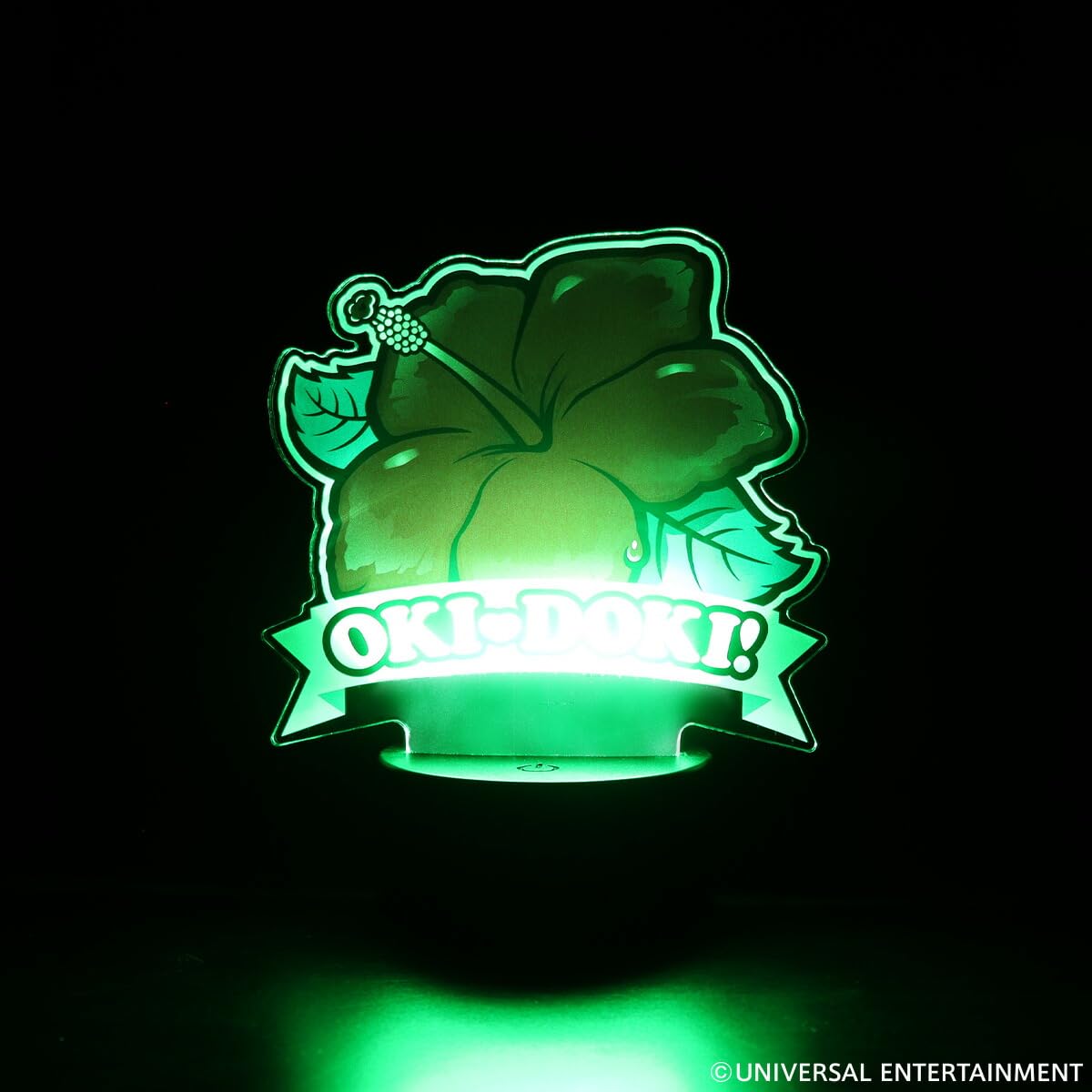 Amazon | 沖ドキ！-ハイビスカス LEDアクリルスタンド 全長18cm LED 