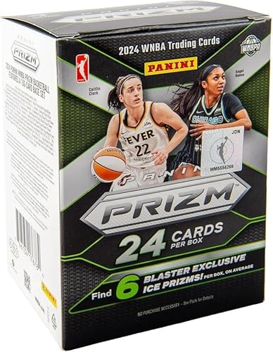 2024 WNBA Panini Prizm Trading Card Blaster Box - 6 Exclusive Ice Prizms