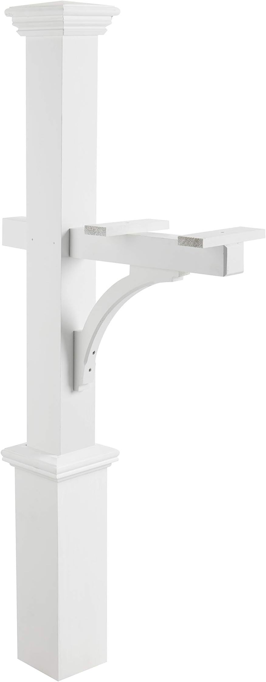 Good Directions 999204 Mailbox Post, One Size, White