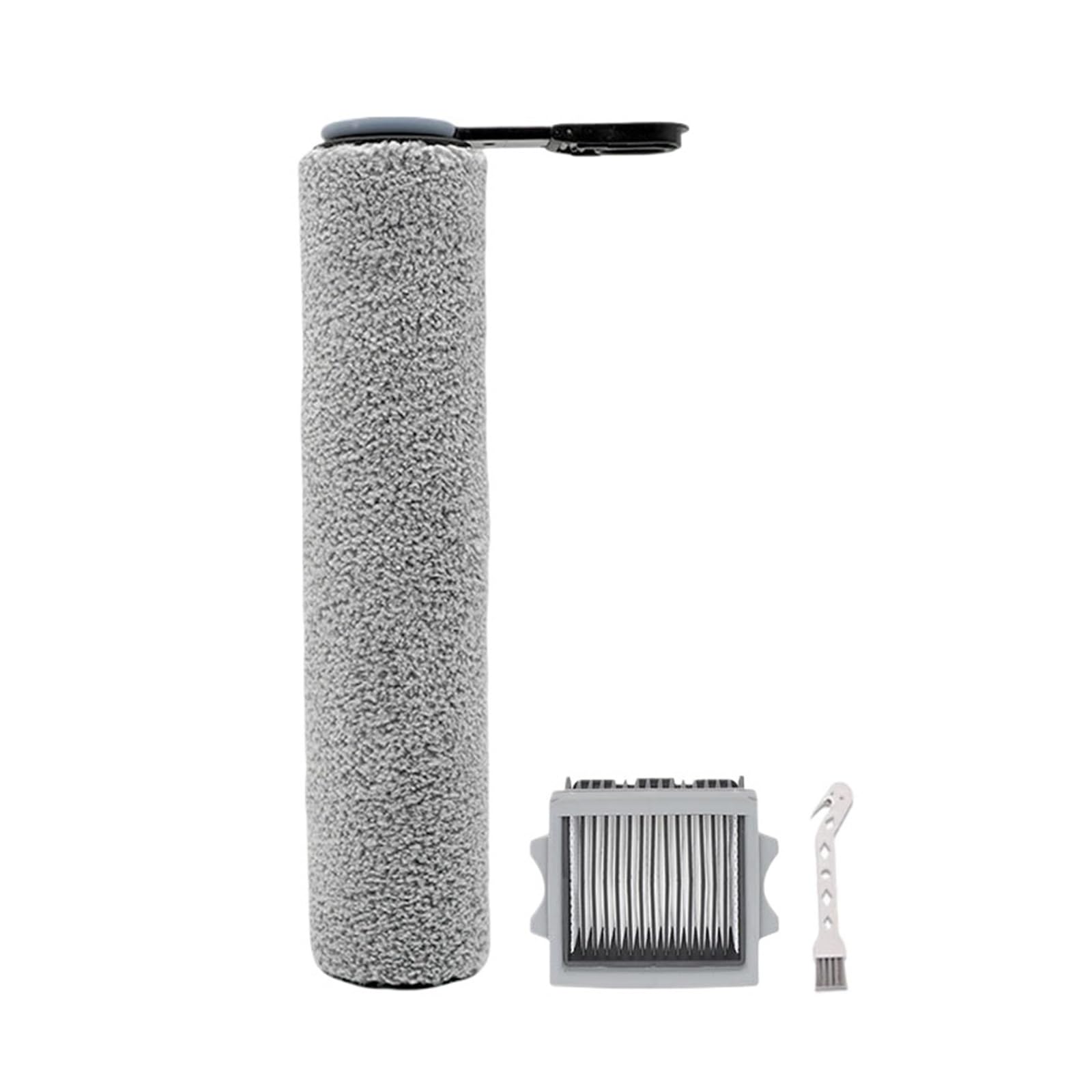 MKLXSJDU 2Pcs Roller Brush & Filter Replacement Kit Fit For Tineco Floor ONE Stretch S6 Switch S6 I5 I6 S7 S9 Series Floor Washer(Light Yellow)