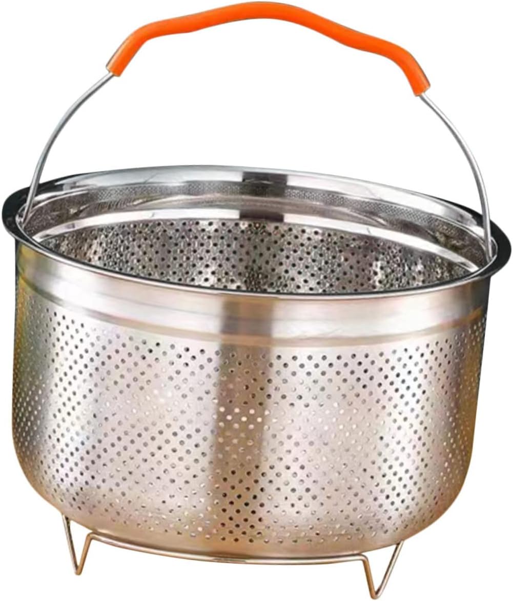 Ciieeo Steam Basket for Cooking Steaming Colander Stainless Steel Insert Dumpling Basket