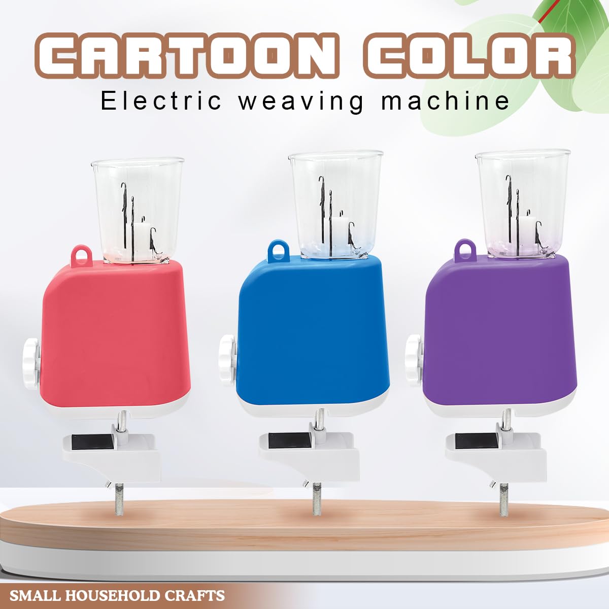 Macchina per maglieria elettrica, molto efficiente, produzione automatica di tubi per maglieria, telaio per cordoncino decorativo, macchina per uncinetto fai da te per adulti e bambini, facile da